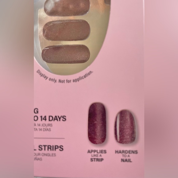 New with tag DASHING DIVA GLAZE LED SEMI-CURED GEL NAIL STRIPS LAST UP TO 14days - Picture 4 of 4